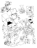 Part Location Diagram of 710-0111 MTD Bolt-carriage 1/4-